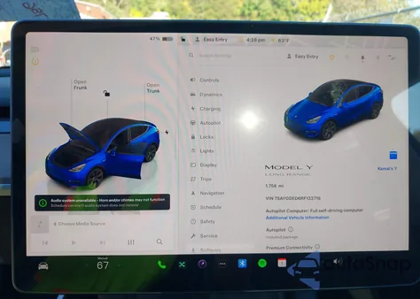 2024 Tesla Model Y Long Range Dual Motor All-Wheel Drive/Rwd from USA, damaged, VIN 7SAYGDED6RF133719